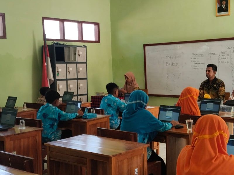 ANBK 2025 di SD Negeri 2 Palangan