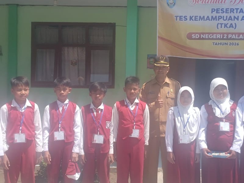 Pelaksanaan TKA Tahun 2026 di SD Negeri 2 Palangan
